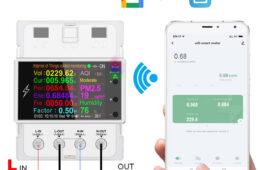 Din Rail Energy Meter Wifi | Din Rail Wifi Power Meter | Din Rail Kwh Meter Wifi – At4pw – Aliexpress – Color : WiFi Rail Meter 100A