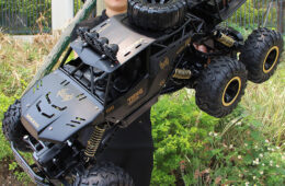 Oversized 46CM 2.4G Radio Remote Control Alloy 6WD Off-Road Vehicle Charging High-Speed RC Climbing Racing Car Toy Gift For Boy