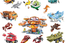 Anime Octonauts Building Blocks Octopod GUP Robot Action FiguresToy Creature Bricks Friend Interaction Kids Toys For Boy Girl